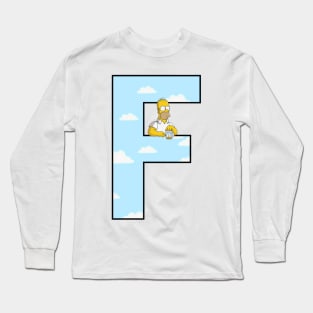 Simpsons letter Long Sleeve T-Shirt